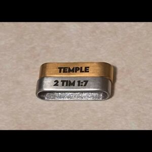 Two-Tone Inspirational Ring‎
